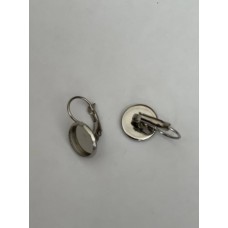 Швензи,Нержавіюча сталь, з Круглою основою під Кабошон