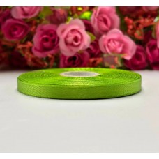 АТЛАСНА СТРІЧКА ДЛЯ РУКОДІЛЛЯ - 0,6 СМ X 23 М/  Фісташковий