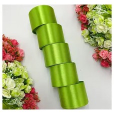 АТЛАСНА СТРІЧКА ДЛЯ РУКОДІЛЛЯ - 5 СМ X 23 М / Фісташковий